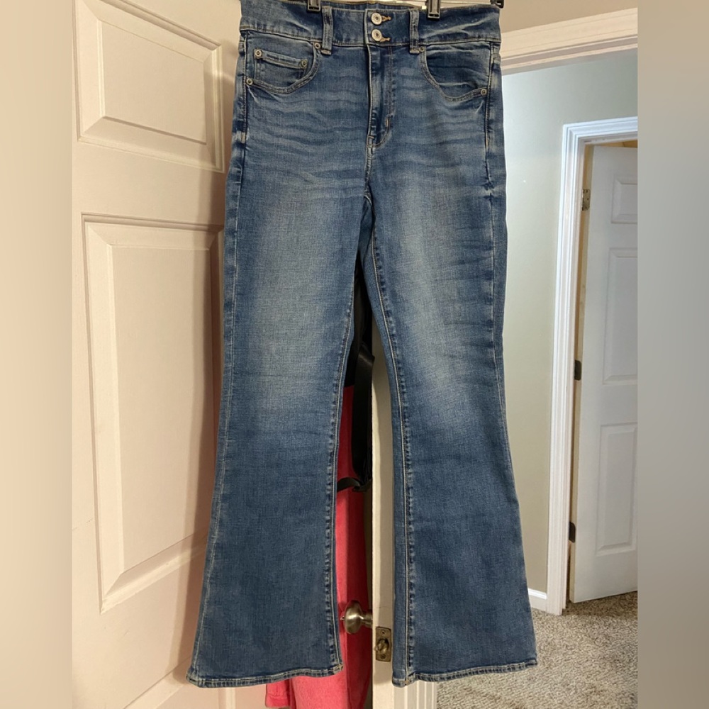 American eagle flared jeans